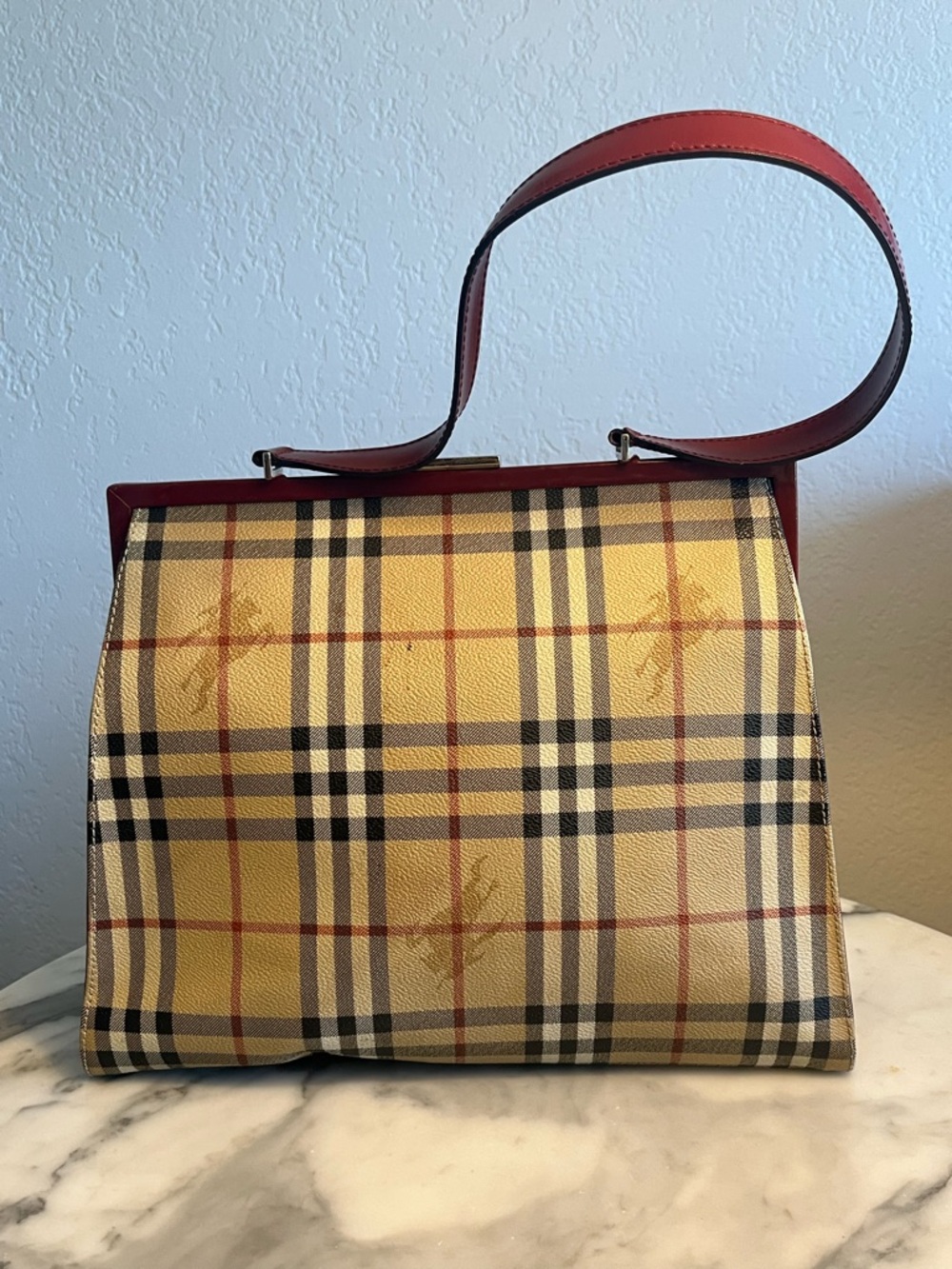 Vintage Burberry tote bag
